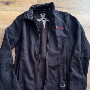 OGIO Tesla jacket Black Jacket with Red Accents